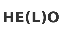 HE(L)O logo
